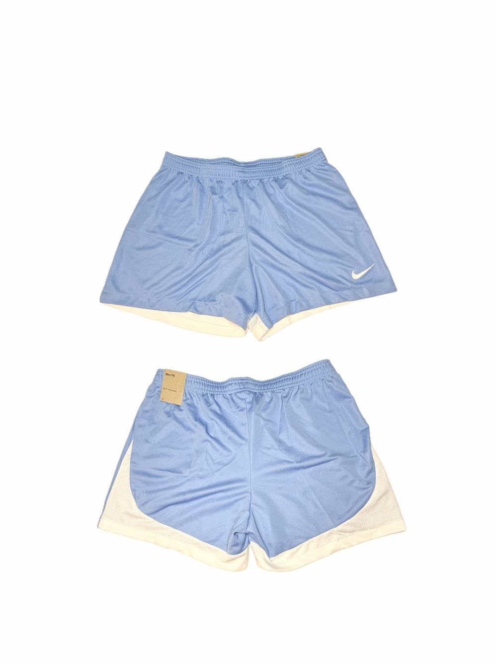 Nike women’s Light Blue Dri-FIT Athletic Shorts